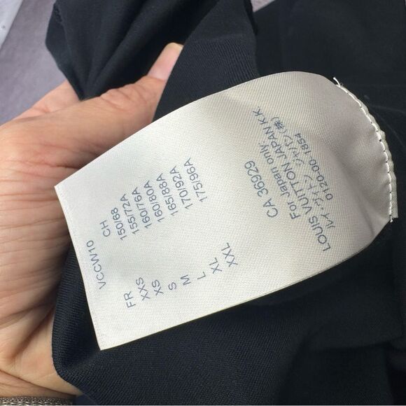 Louis Vuitton LV Stamp Trunks & Bags Black T Shirt Women Small - Picture 7 of 10